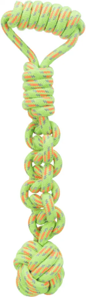 Spieltau mit eingeflochtenem Ball